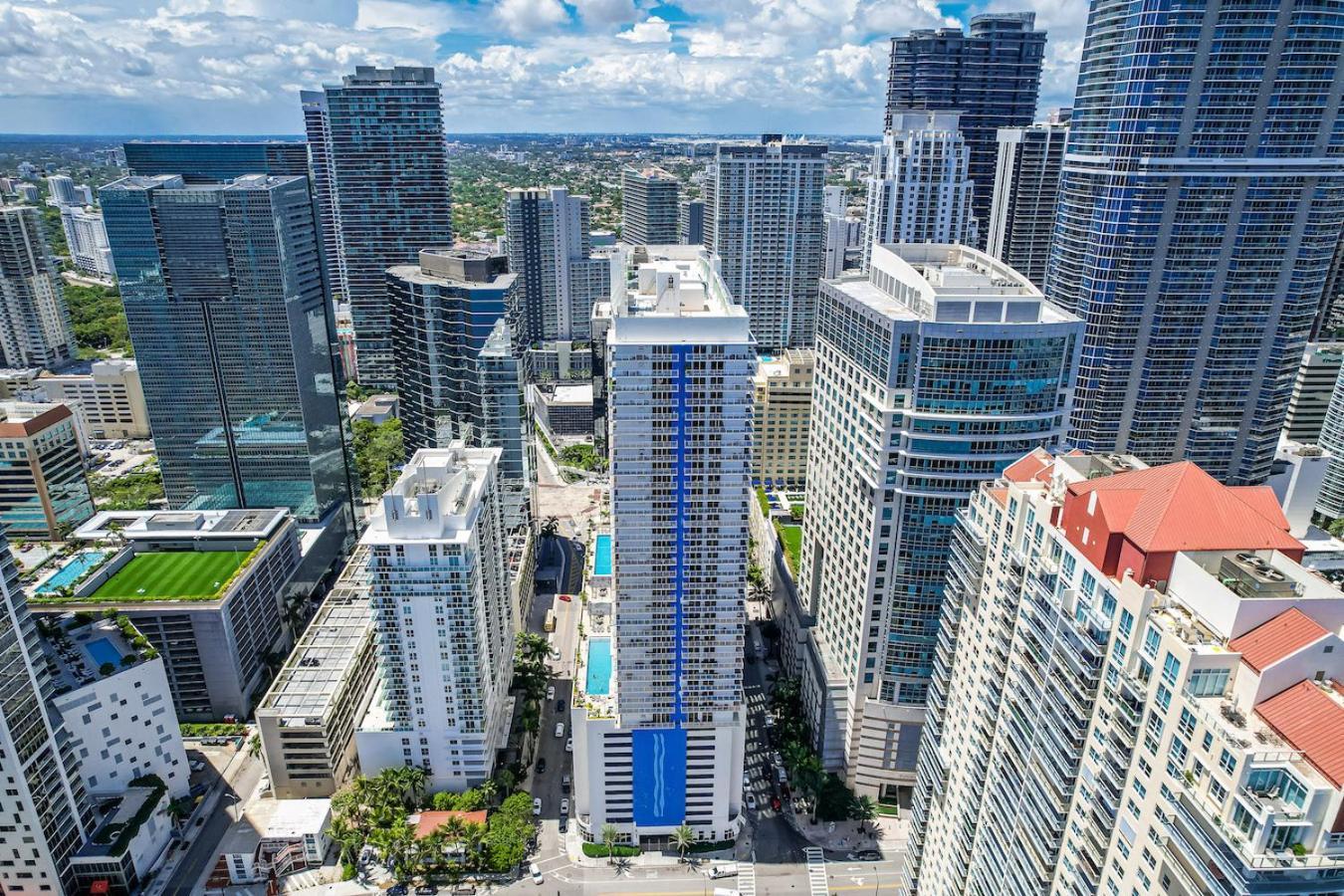Spacious 2 Bed Unit In Brickell With Free Parking Miami Esterno foto